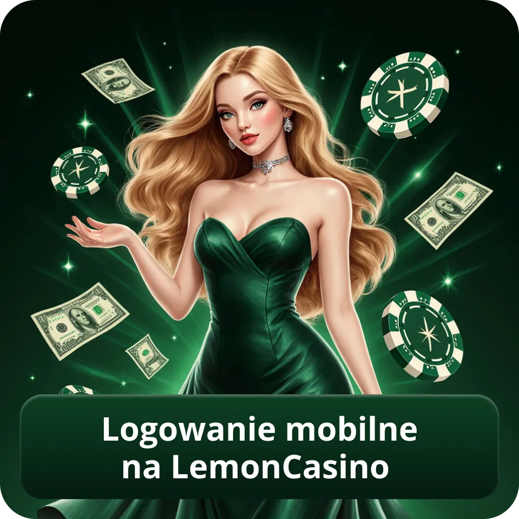 Logowanie mobilne na Lemoncasino